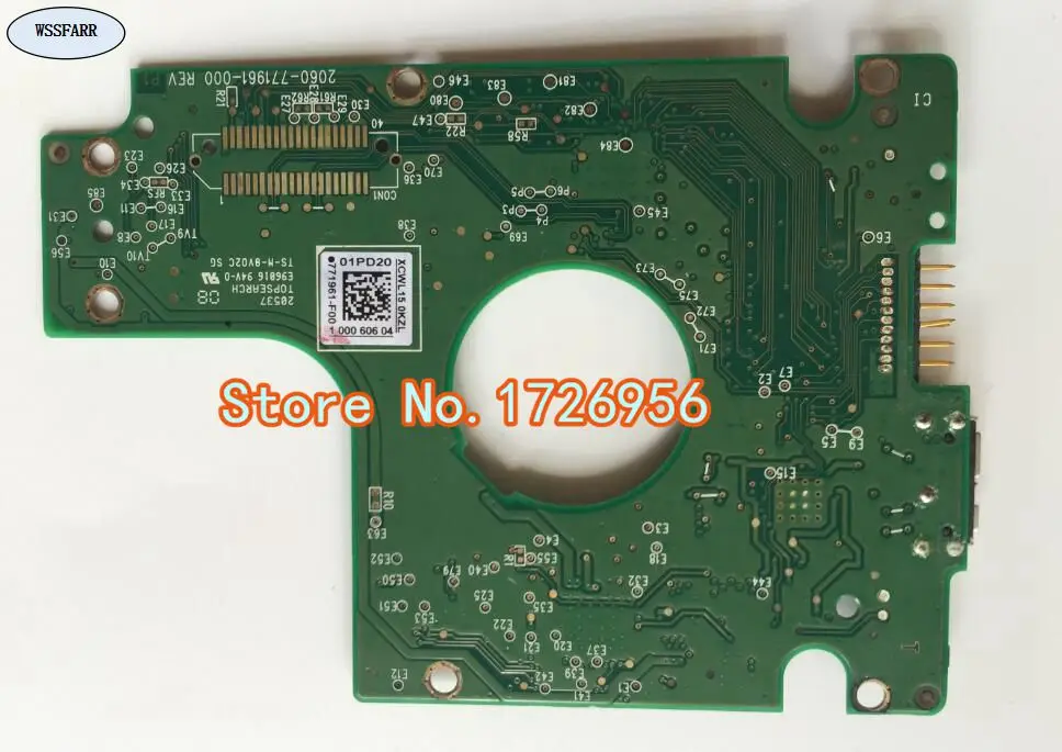 Оригинальная материнская плата для HDD PCB 2060-771961-000 REV P1 для 3,0 USB жесткого диска Восстановление данных