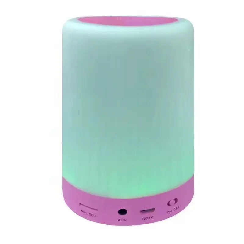 Ночник умный Bluetooth динамик лампа Светодиодная музыкальная красочная атмосфера