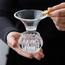 TANGPIN-colador de té de vidrio transparente, filtros de té, accesorios de té kungfú chino