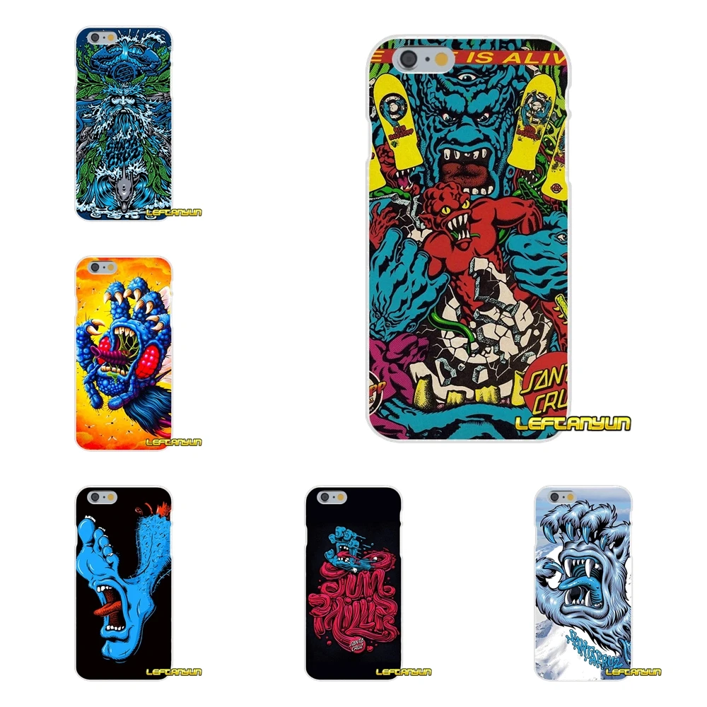 Goede Skateboard Skate Santa Cruz Slim Silicone telefoon Case Voor Xiaomi Redmi 3 3 s 4A 5A Pro Mi4 Mi4C Mi5S mi6X Mi Max2 Note 3 4 5A