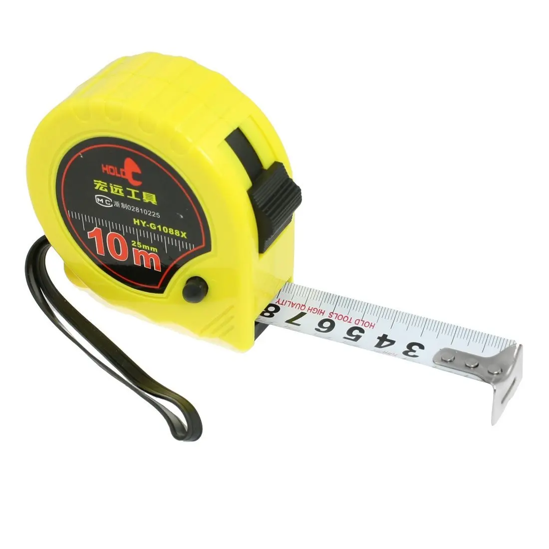 HOLD Self Retract Flexible Metric Tape Measure Measuring Tools 10M x 1
