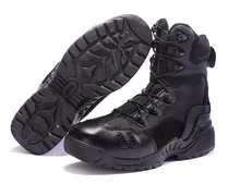 High quality military tactical combat boots outdoor sports safety boots for hiking climbing leather boots