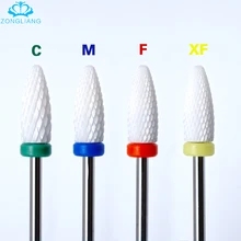 ГОРЯЧАЯ Пуля Керамические Ногтей Сверла Для электрических маникюр машина аксессуары Nail Art Инструменты Электрические Маникюрные Резак Пилочки Для Ногтей