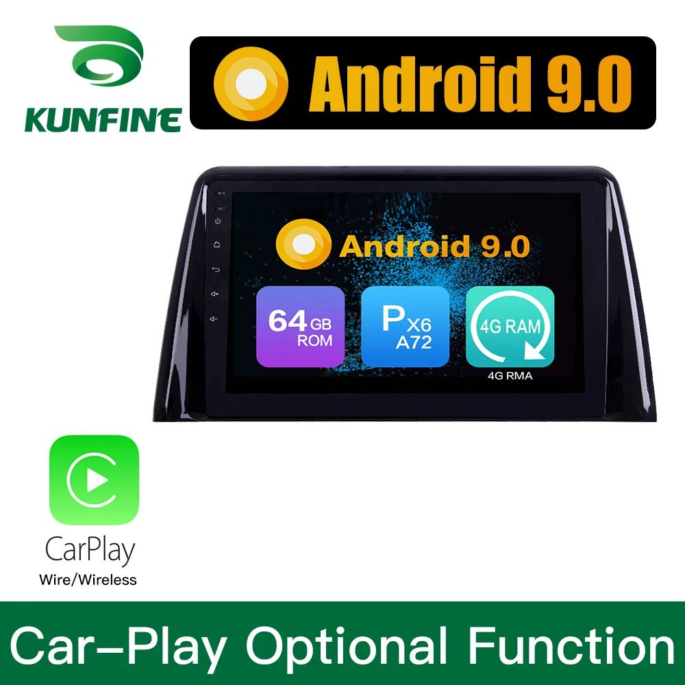 

Android 9.0 Ram 4G Rom 64G PX6 Cortex A72 Car DVD GPS Multimedia Player Car Stereo For KIA KX7 Radio Headunit