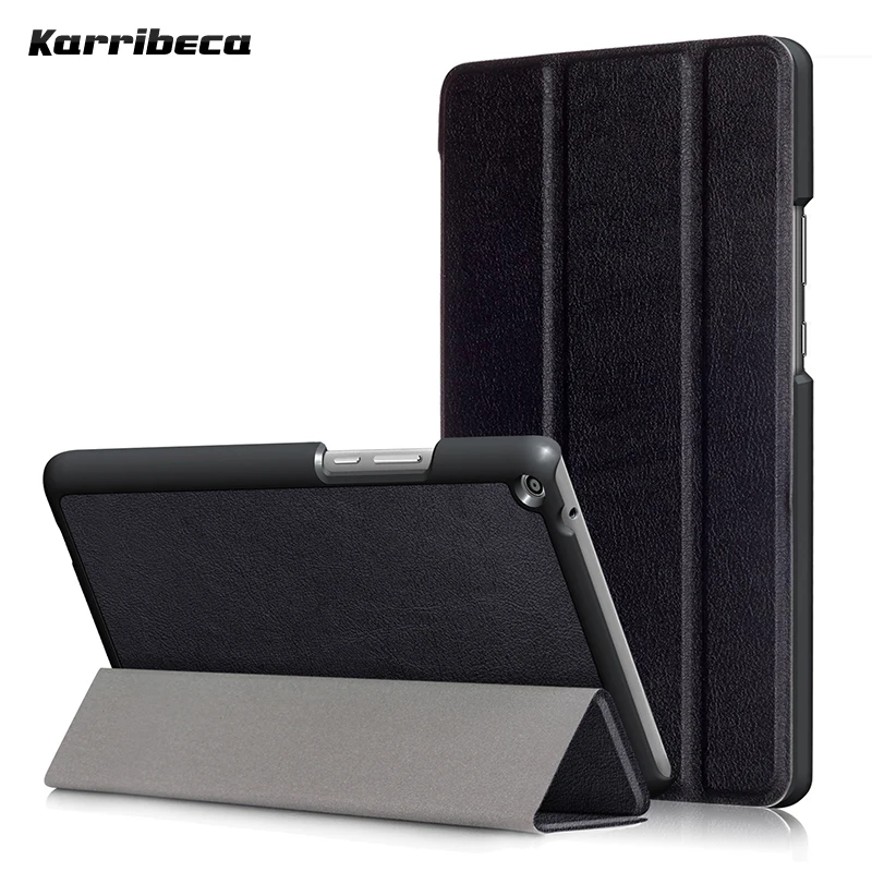 

PU leather case for tablet Huawei MediaPad T3 8 8.0inch stand slim cases KOB-L09 KOB-W09 plastic cover funda coque kryt etui