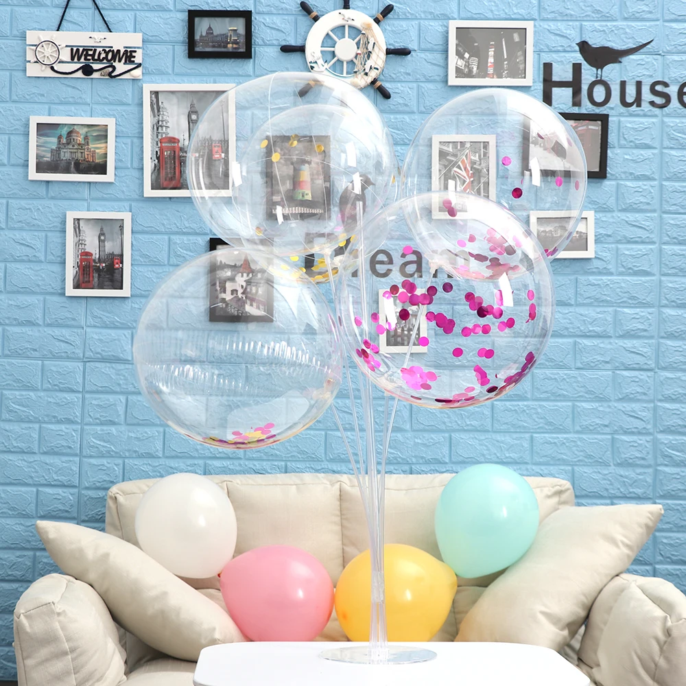 

1pcs 10/18/24/36inch Transparent Clear Balloons Birthday Party Wedding Party Decoration NO Wrinkle Kids Favors