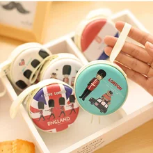 Портативный солдаты США стиль мини круглый жесткий стол сумка-Органайзер для наушников sd-карты кабель шнур провод монета разное