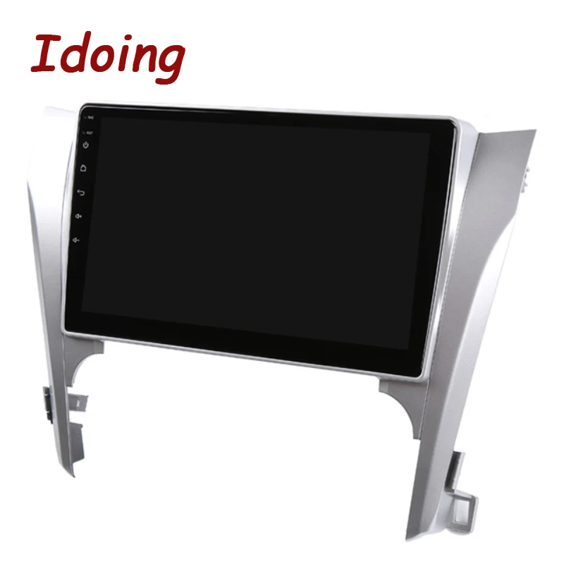 Clearance Idoing 10.2" Car Android 8.0 Radio Multimedia Player 4G+64G Octa Core Fit Toyota Camry 2012-2014 2.5D IPS Screen GPS Navigation 3