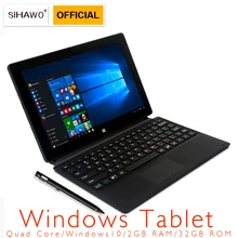Nuevo 10,1 pulgadas Tablet PC Intel Bay Trail Z3735F Quad Core 1280 IPS Windows 10 2 GB RAM 32 GB ROM tipo-C OTG Bluetooth 2 en 1 Tablet