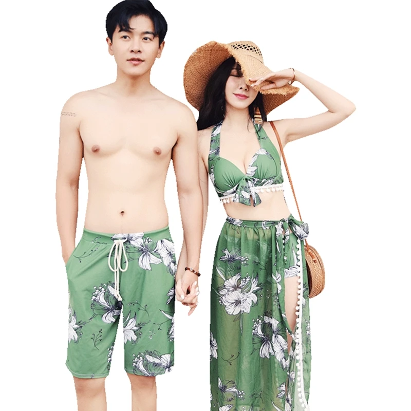 

High Quality Couple swimsuit ladies bikini girl bikini girl swimwear for couples