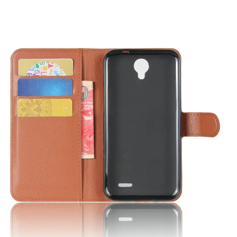 Роскошный кожаный флип чехол для ZTE Prestige 2 Prestige2 N9136 5 &quot задняя крышка корпус