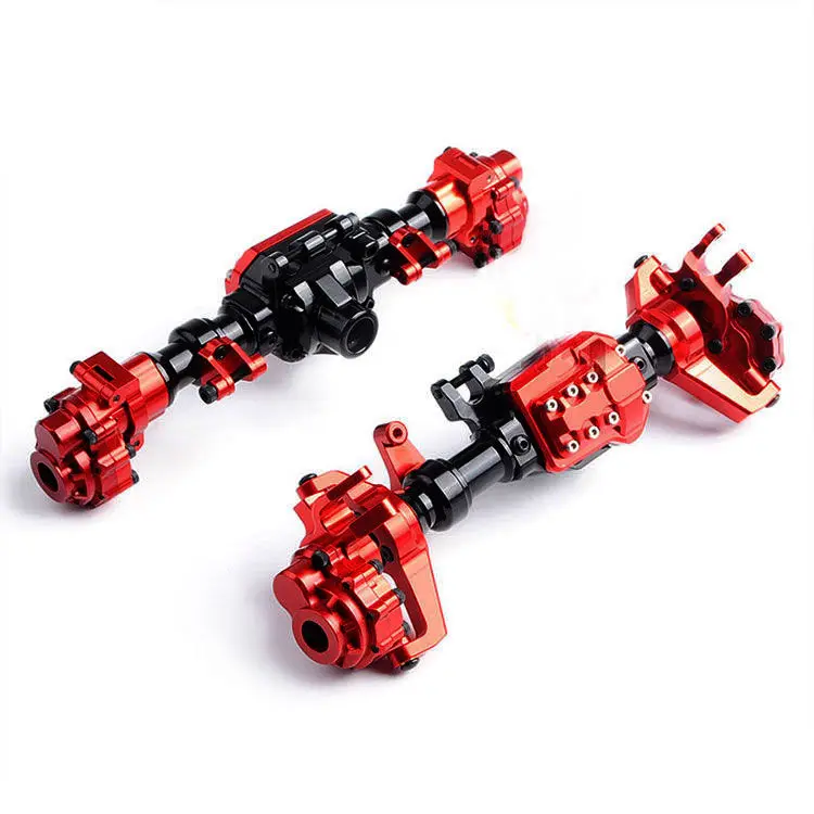 1 Set Aluminum Front Rear Axle Housing for 1:10 TRX-4 RC Car Spare