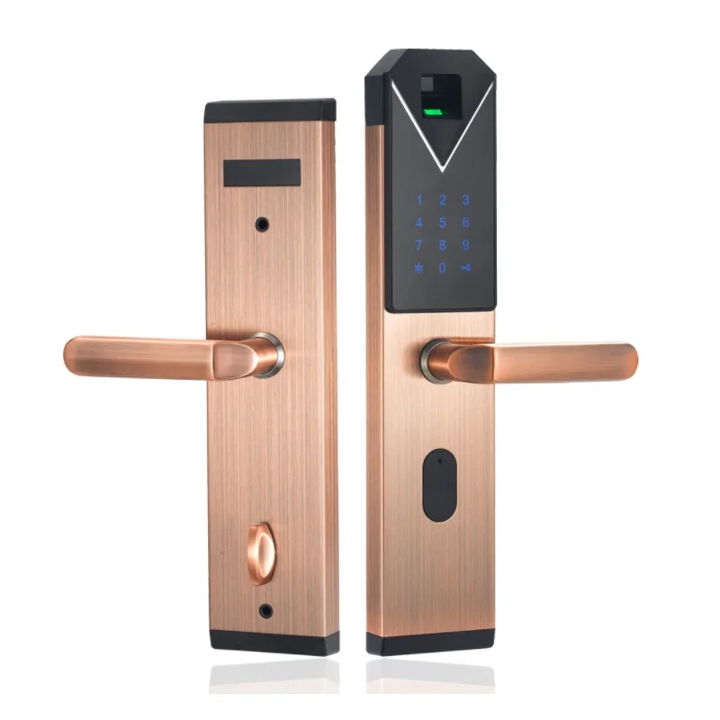 Digital Keypad Biometric Fingerprint Door Lock Opening By