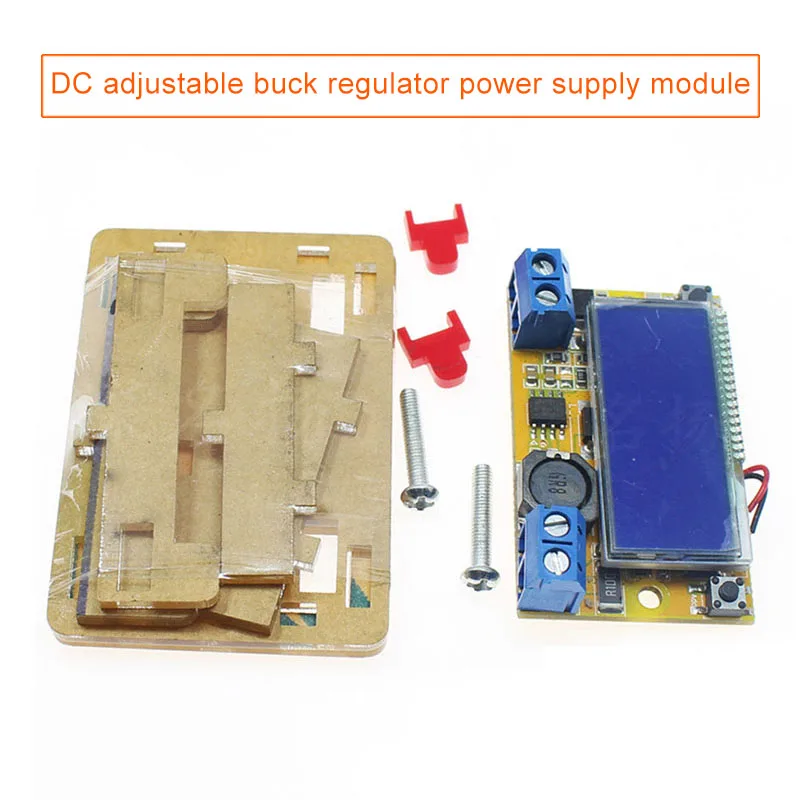 

DC-DC Adjustable Step-down Power Supply Module LCD Display 3A LCC77
