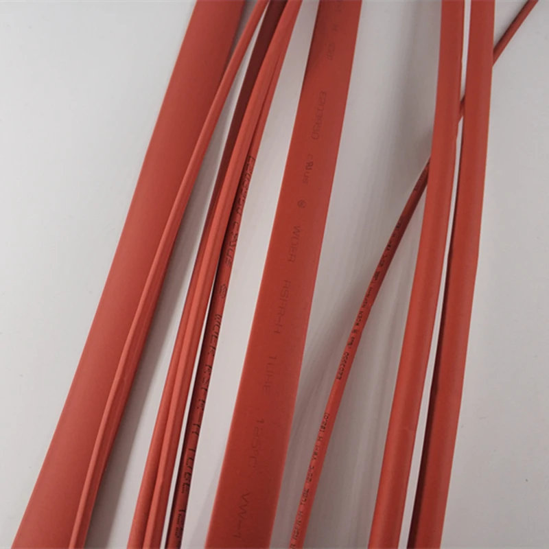 

1 M/lot 2:1 Red Halogen free thermal shrinkable tube 2mm 2.5mm 3mm 3.5mm 4mm Heat Shrink Heatshrink Tubing Tube