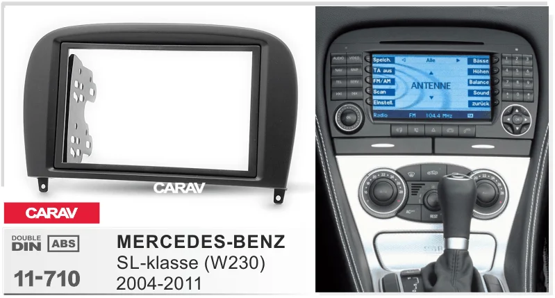 CARAV 07-005 Car Radio Installation Trim Fascia Panel