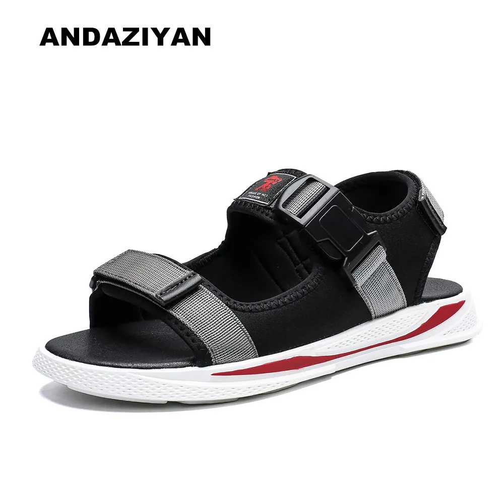 

Summer Roman shoes men student buckle sandals