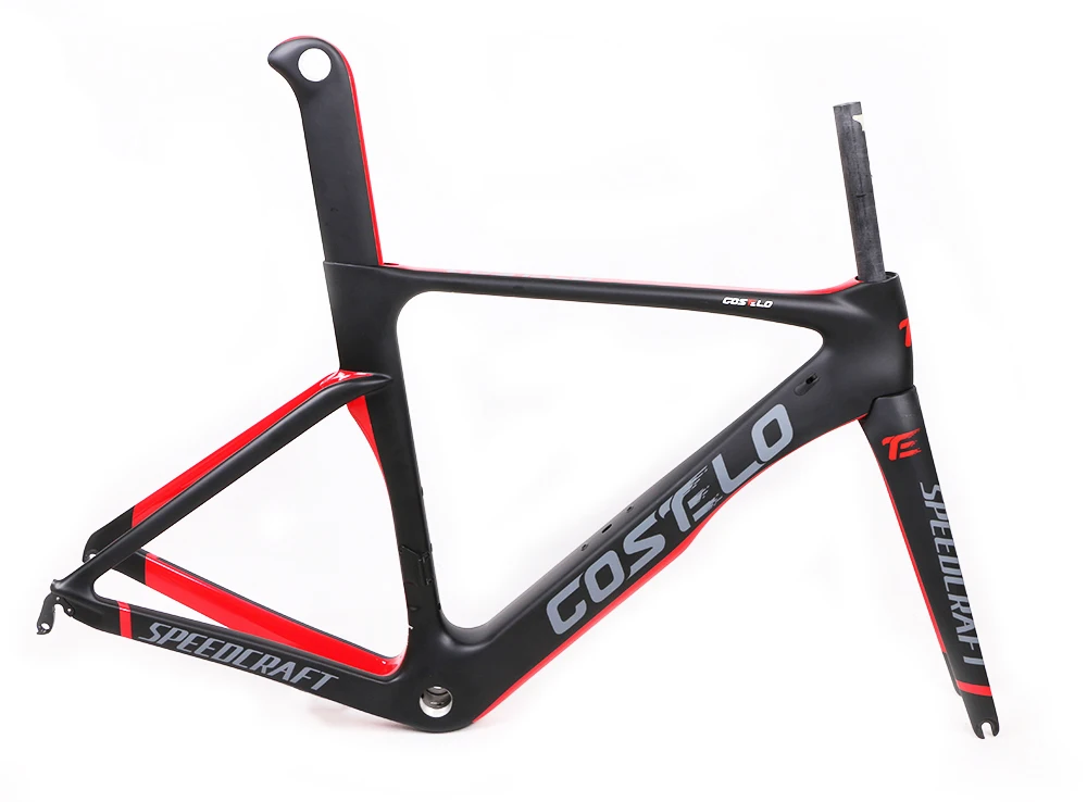 Cheap Costelo Speedcraft Road Bicycle Carbon Frame T1000 UD Carbon bike Frame Matte/Glossy bicicleta carbono bici telai in carbonio 15