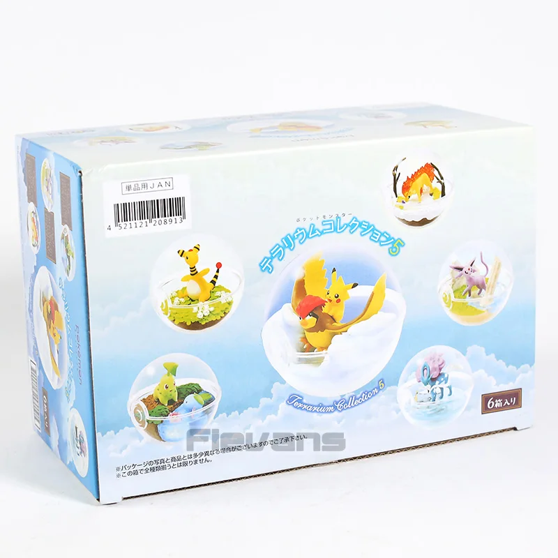 Монстров центр Ampharos Espeon из анимационного сериала "Pidgeotto Chikorita Wooper Ponyta Suicune ПВХ Фигурки игрушки куклы подарки 6 шт./компл