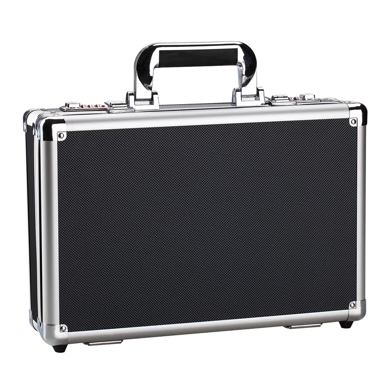 Aluminium Flight Carry Case Bronze Camera Tool case portable Travel Camera Storage Box