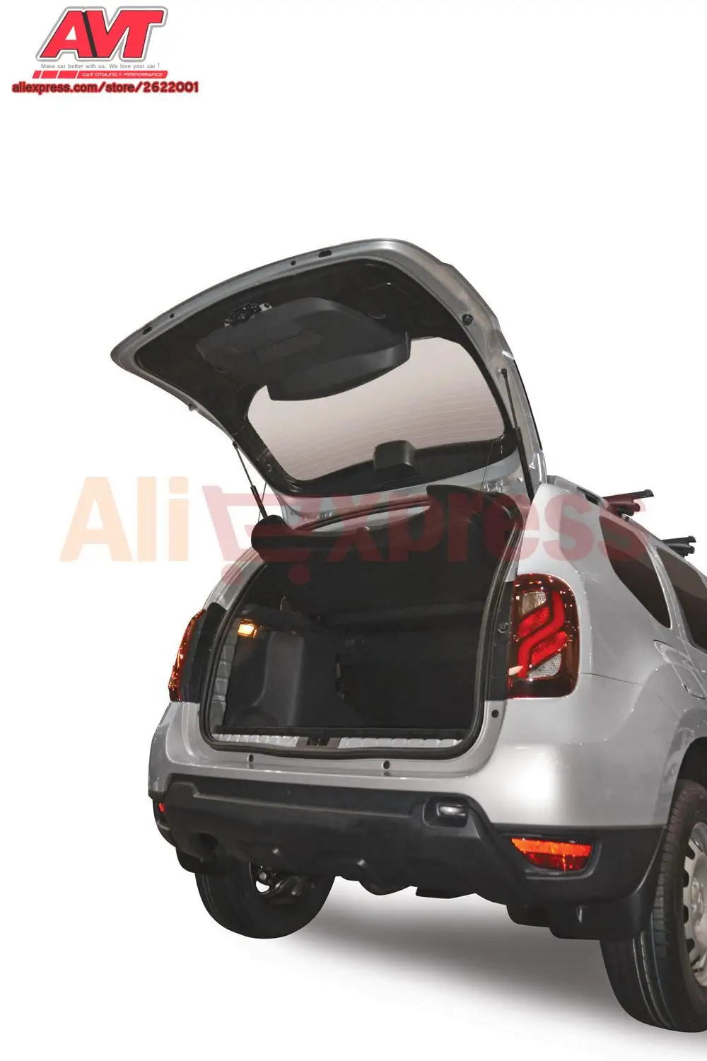 Накладка на заднюю дверь для Renault Duster 2010-накладка на 5-ю дверь в багажное отделение для защиты лакокрасочного покрытия
