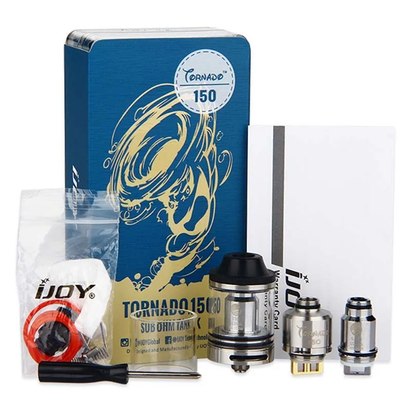 Authentic-IJOY-Tornado-150-Sub-Ohm-RTA-Tank-4-2ml-Capacity-with-0-3ohm-0-25ohm