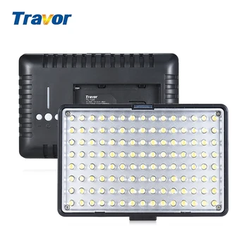 

Travor TL-120 Professional LED Video Light Photography Dimmable Fill Light CRI 85+ w/2 Color Filters for Canon Nikon Sony DSLR