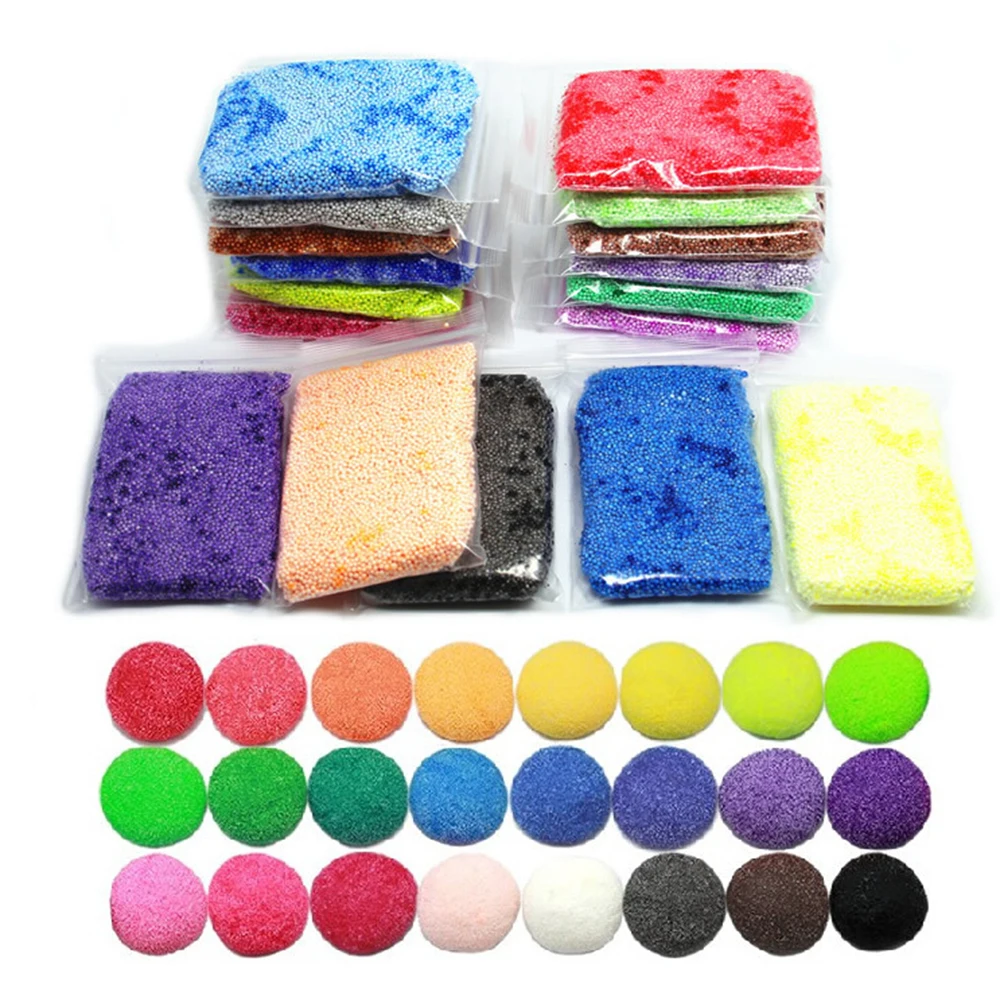 Colorful Slime Clay Fluffy Floam Snow Mud Handmade Soft Educational Toy For kids 