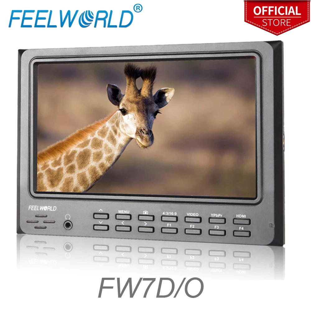 Камера FEELWORLD FW7D/O 7 дюймовый монитор с HDMI профессиональный студийный Топ ЖК