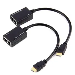 1 шт Новый HDMI, Овер-RJ45 CAT5e CAT6 UTP LAN Ethernet Extender повторителя 1080 p 3D Лидер продаж по всему миру
