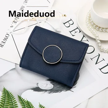 

2018 New fashion women wallet hasp clutch purses female fold short money bag card holder high quality credit card holders
