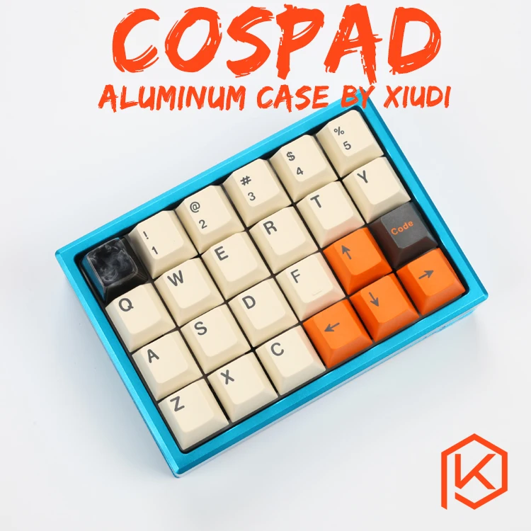 20% cospad XD24 пластина из нержавеющей стали механическая клавиатура Поддержка PAD GHPAD