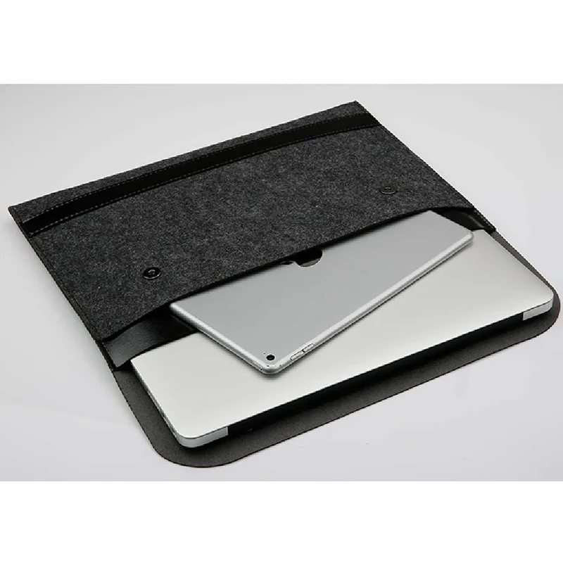 Wool Felt Sleeve Bag Case For Macbook Air Pro Retina 11 13 15 inch Laptop Carry Bag Pouch For Acer Dell Lenovo Notebook Cover (20)