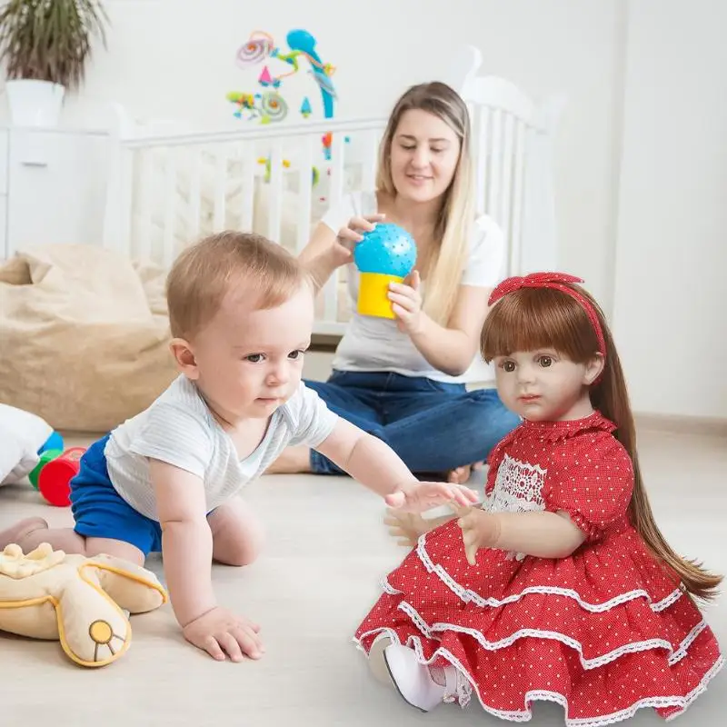 60 см милые виниловые куклы Reborn Baby, реалистичные куклы для детей, игрушки для детей, игрушки для рукоделия, подарок для девочек, детские куклы, куклы для роста, ролевые игры, куклы