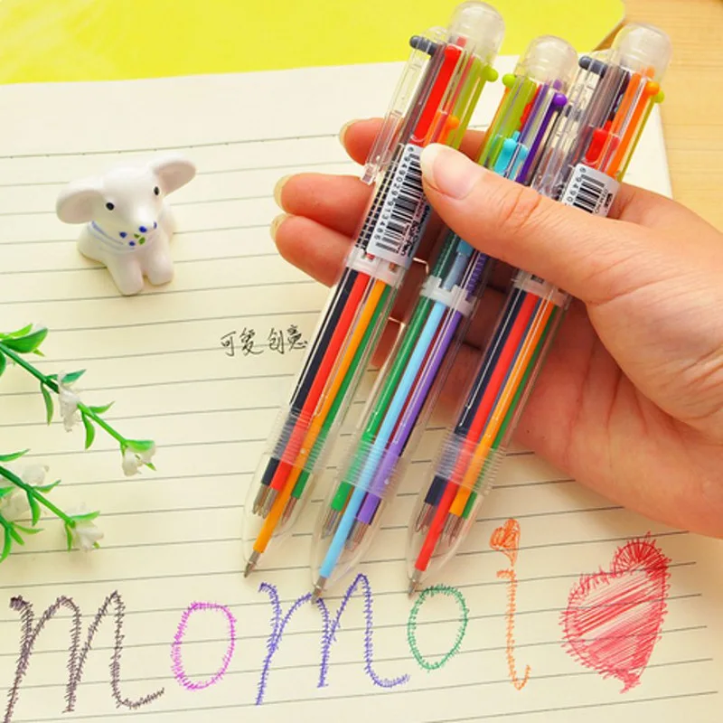 

1pcs Kawaii office fountain pen Originality cute colour pattern school stationery Supplies Black ink 0.38mm Pen refill