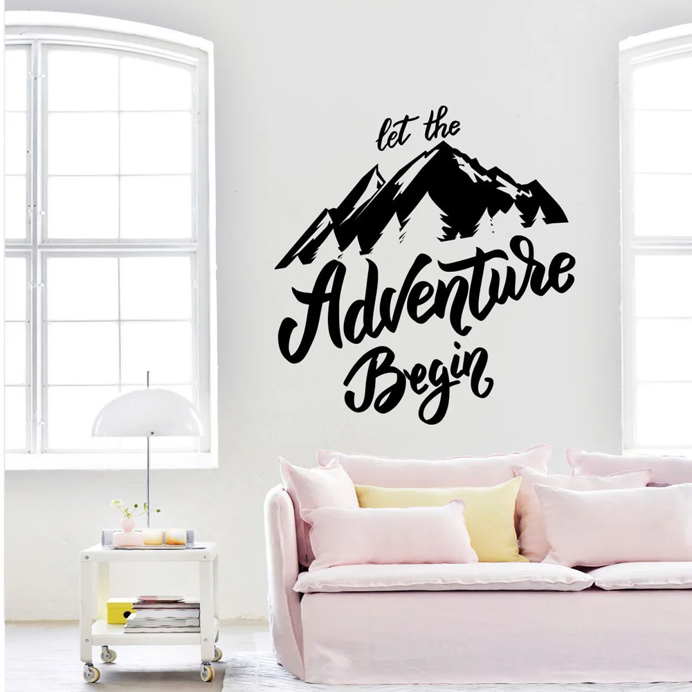 Home Décor Wall Décor Nature Mountains Murals Adventure Camping Wall