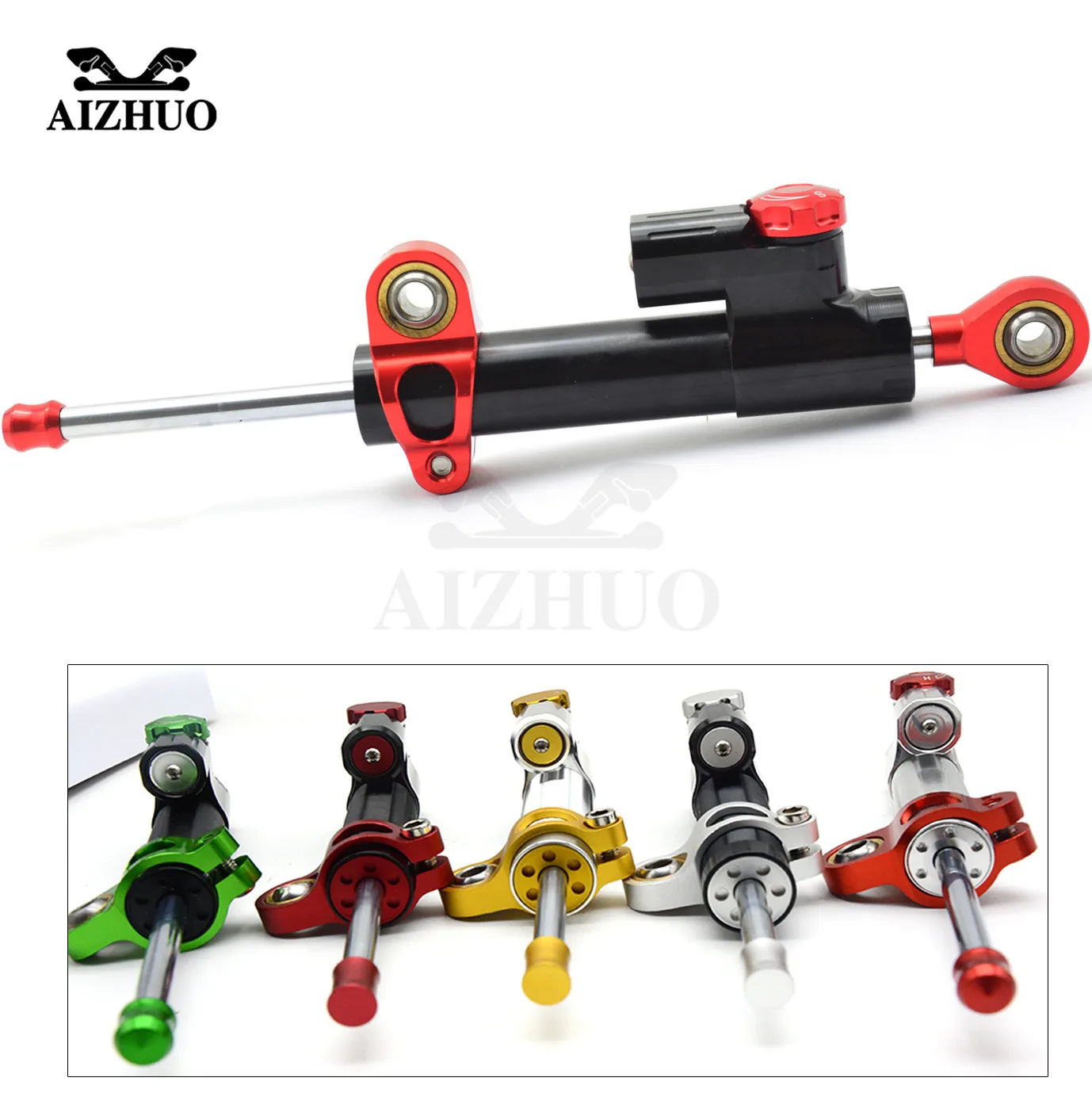 

Universal Motorcycle Damper Steering Stabilize Safety Control For YAMAHA MT03 TDM 900 SUZUKI GSXR750 KAWASAKI NINJA250 Z750 Z800