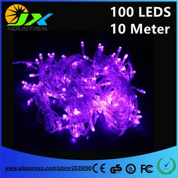 

christmas lights outdoor decoration 10m 100led 110V 220V curtain icicle string lights new year wedding party garland light US EU