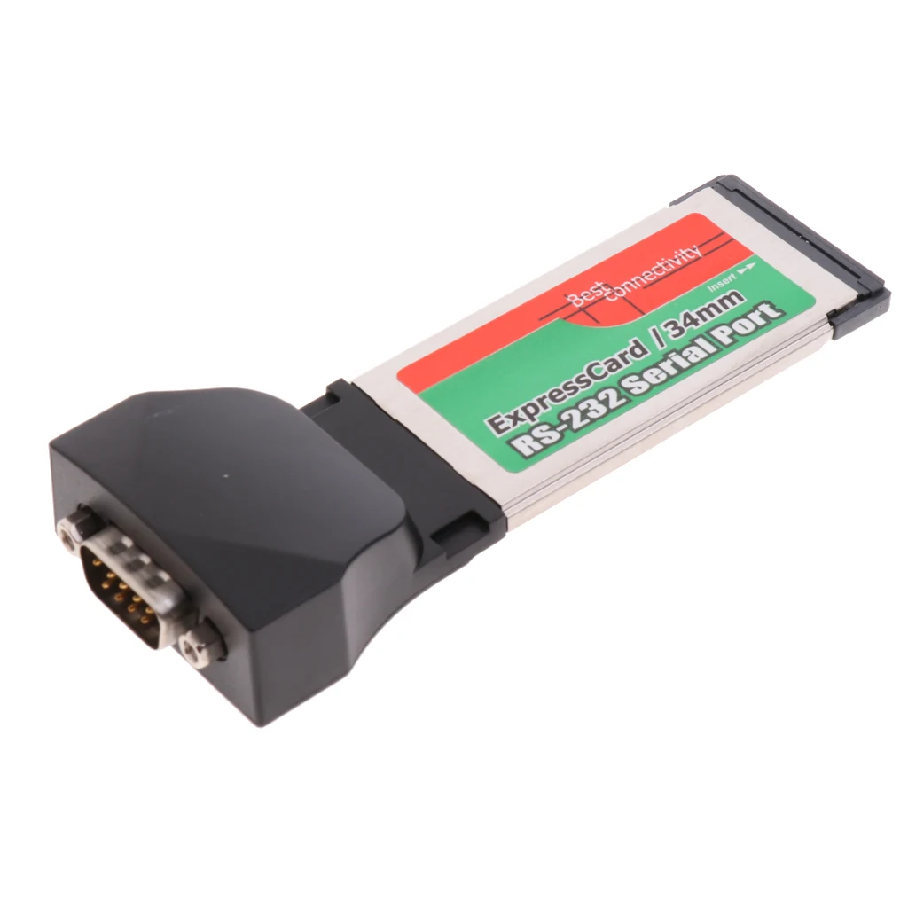 Dovewill Express Card 34mm to RS232 Serial Port Adapter ExpressCard For Laptop
