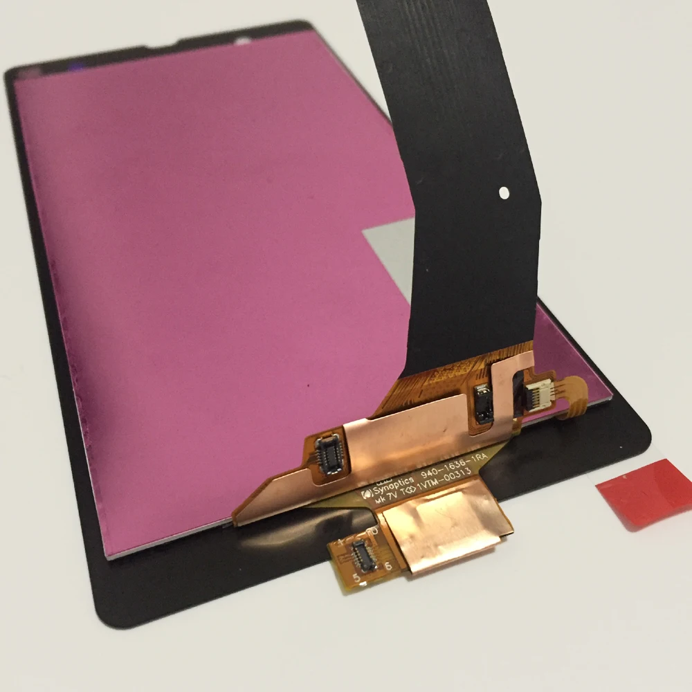 Для Sony Xperia Z L36H L36i C6606 C6603 C6602 C660X C6601 дигитайзер сенсорного экрана + модуль панели ЖК