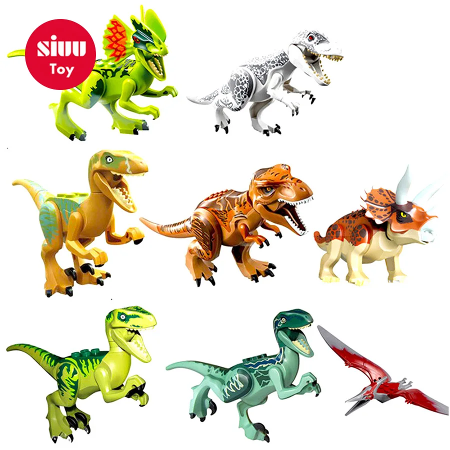 DIY Bricks dinosaurs Big Shark Animal Figures Model Compatible Legoingly Duploe Building Blocks Accessory Toys For Children YF30 DIY Bricks dinosaurs Big Shark Animal Figures Model Compatible Legoingly Duploe Building Blocks Accessory Toys For Children YF30