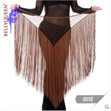 Кисточка танец живота костюмы старший сексуальный длинный кисточкой танец живота пояс для женщин танец живота хип шарф аксессуары