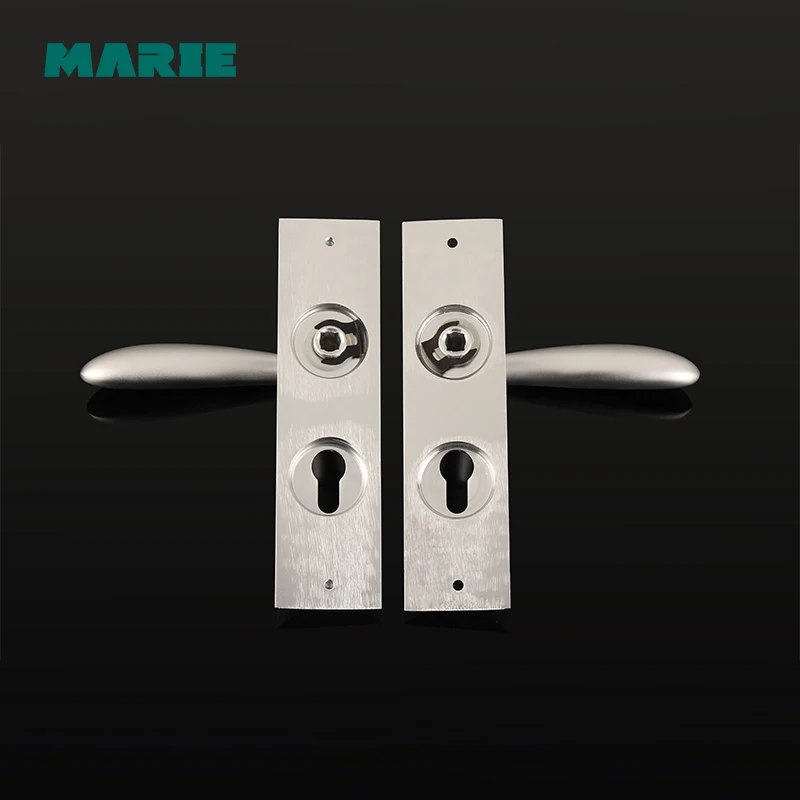 Mortise Interior Door Lock Set Security Entry Doors Lever Lock set Silent Lock-Core aluminum material Locks Spring Bolt