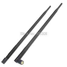 2 шт 9dBi Omni WiFi антенна с RP-SMA разъемом для беспроводного сетевого маршрутизатора/USB адаптер/PCI PCIe карты/ip-камера/беспроводной звонок