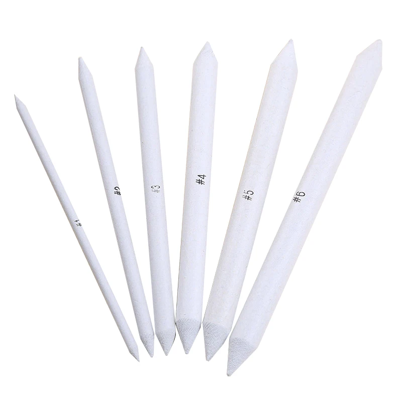 

Free Shipping 6Pcs Paper pencil pencil sketch correction pen art supplies
