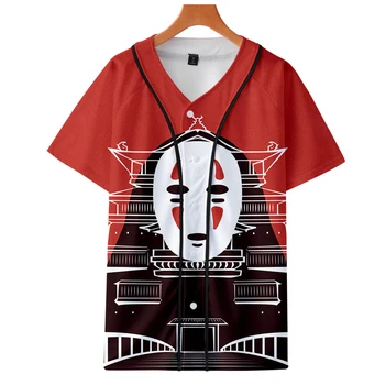 

2019 Spirited Away jackets Kpop Fashion jacket new brand cool print long sleeve Spirited Away baseball jacket for men Clothes