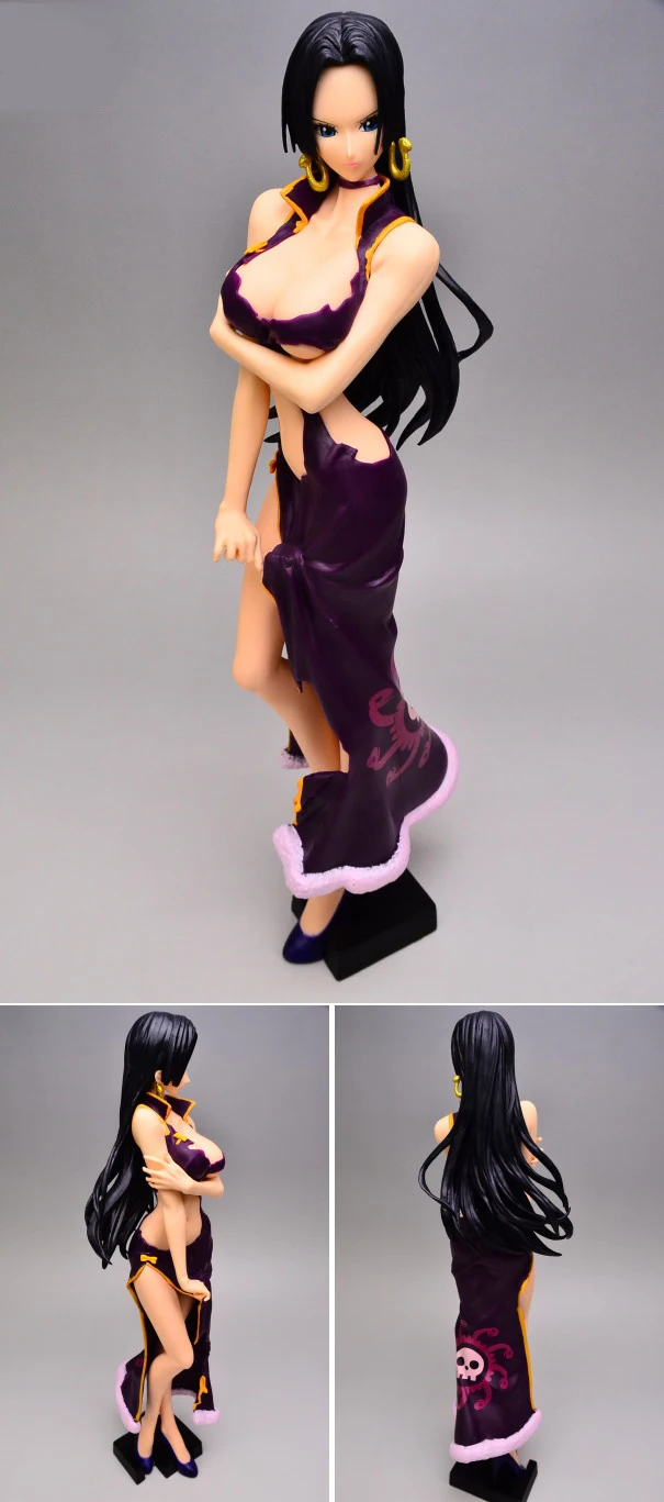 Banpresto One Piece Figure Glitter Glamours Boa Hancock Crash Style Purple