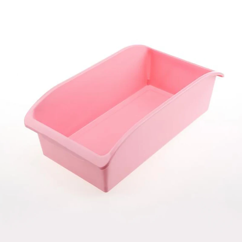Новая Прочная полка для экономии пространства ящик рефрижератор шкаф для хранения держатель ящик для холодильника Органайзер кухня с морозильной камерой ящик для хранения - Цвет: Pink