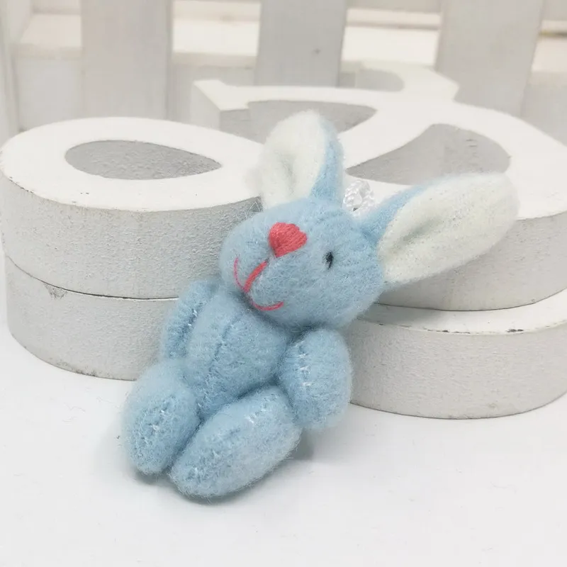 4cm bunny rabbit blue 7