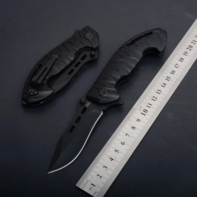 

Folding Pocket Knife 7Cr17Mov Blade aluminum handle camping Outdoor Survival Tactical Utility Bushcraft Military EDC Hand Knife
